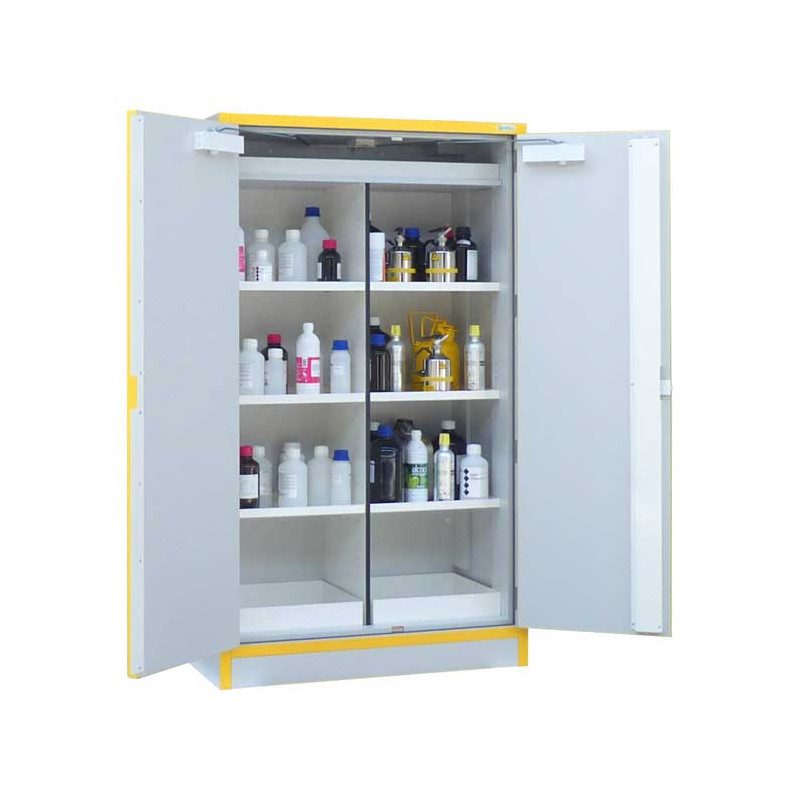 Armoire de sécurité coupe feu 30 min pour produits corrosifs Armoire de sécurité coupe feu 30 min pour produits corrosifs