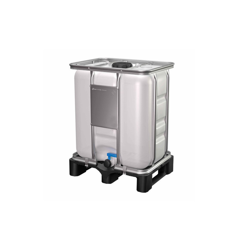 Cuve GRV 300 Litres qualité alimentaire palette plastique Cuve GRV 300 Litres qualité alimentaire palette plastique
