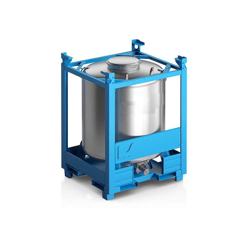Depósito redondo de 1000 l de acero inoxidable 31A/Y no fusible