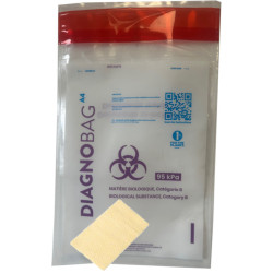 DIAGNOBAG A4 con absorbente