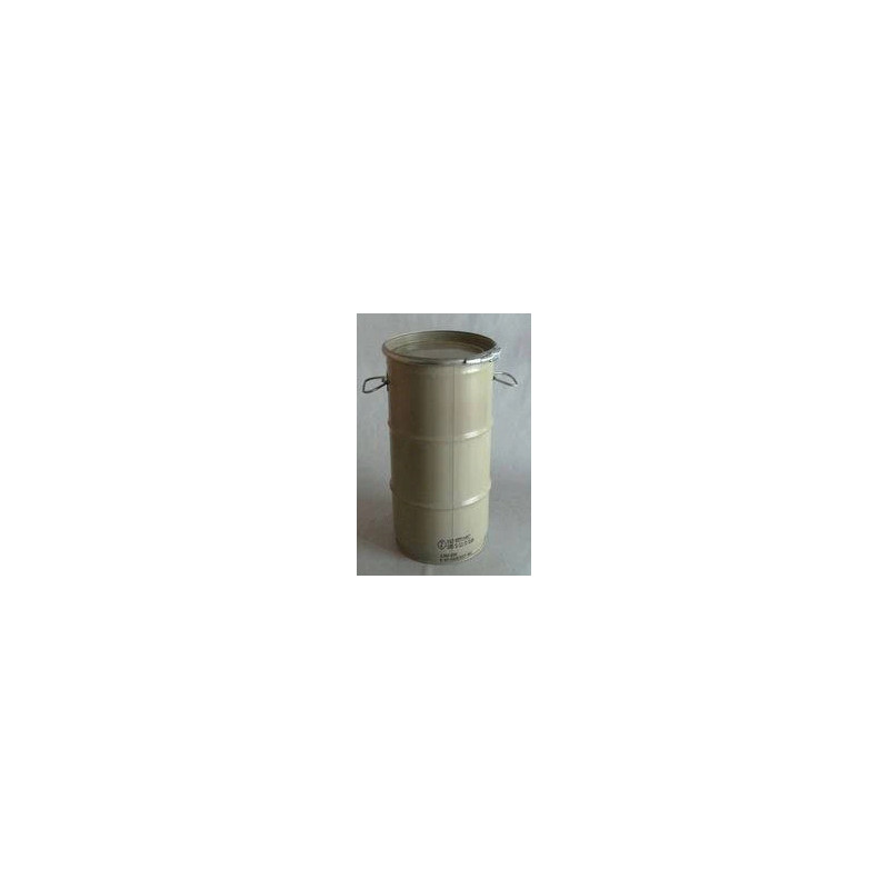 Barril metálico de 30 l, apertura total, 1a2/x55/s, apto para uso alimentario